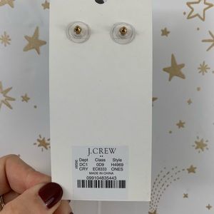 J. Crew Jewelry - J. Crew | Crystal Flower Retro Drop Earring NWT J. Crew Jewelry - J. Crew | Crystal Flower Retro Drop Earring NWT